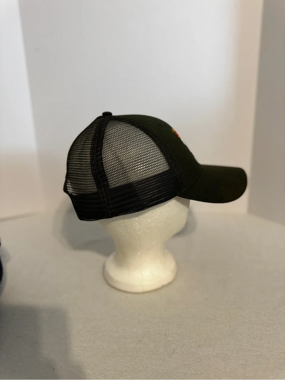 Patagonia Black Cap with Sunset Mountain Patch